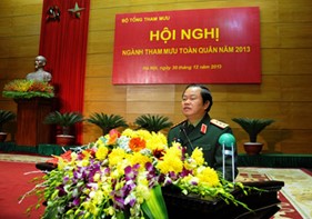 Hội nghị Ngành Tham mưu toàn quân năm 2013