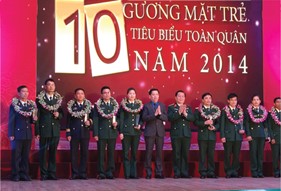 Chiến sĩ Cảnh sát biển được tuyên dương “Gương mặt trẻ tiêu biểu toàn quân năm 2014”