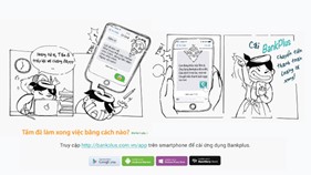 Cài BankPlus, chuyển tiền thanh toán, loáng cái là xong 