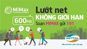 Viettel thay đổi chính sách gói cước Mimax 