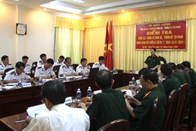 Ban chỉ đạo Thống kê hình sự, Thống kê tội phạm BQP kiểm tra công tác thống kê hình sự, thống kê tội phạm tại Vùng Cảnh sát biển 3