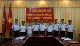 BTL Vùng CSB 3 tổ chức Lễ công bố quyết định thành lập Trung tâm Hàng hải cứu nạn và Bảo vệ môi trường