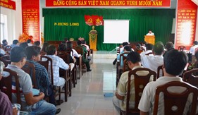 BTL Vùng CSB 3 truyên truyền, phổ biến pháp luật cho ngư dân Thành phố Phan Thiết