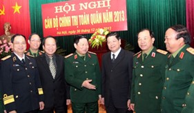 Hội nghị cán bộ chính trị toàn quân năm 2013 