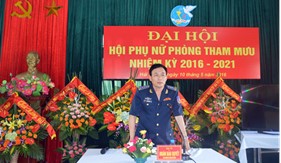 BTL Vùng Cảnh sát biển 1 tổ chức thành công Đại hội điểm Hội Phụ nữ cơ sở Phòng Tham mưu nhiệm kỳ 2016-2021