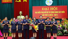 Đại hội đại biểu Phụ nữ BTL Cảnh sát biển lần thứ II (2016-2021) thành công tốt đẹp 