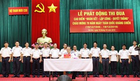 Lực lượng Cảnh sát biển phát động thi đua cao điểm “Đoàn kết- Lập công- Quyết thắng”