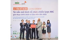 MIC xây dựng thành công mô hình tổ chức và KPI