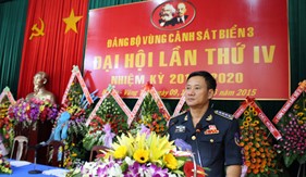 Đại hội Đại biểu Đảng bộ Vùng Cảnh sát biển 3 lần thứ IV (nhiệm kỳ 2015-2020)