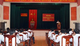 BTL Vùng CSB 2 tổ chức tập huấn công tác đảng, công tác chính trị năm 2016 