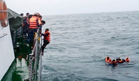 BTL Vùng Cảnh sát biển  4 cứu hộ, cứu nạn trên vùng biển Tây Nam