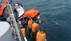 BTL Vùng Cảnh sát biển 1 cứu nạn trên biển
