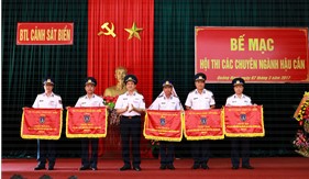 Bế mạc Hội thi các chuyên ngành Hậu cần Cảnh sát biển năm 2017