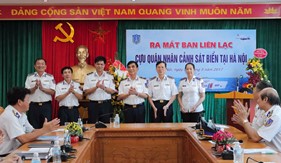 Ra mắt Ban liên lạc cựu quân nhân, công nhân viên chức Cảnh sát biển thành phố Hà Nội