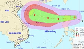 Áp thấp mạnh thành bão, có thể đổ bộ Nghệ An-Quảng Trị