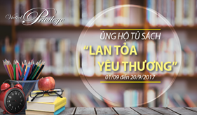 Viettel phát động tủ sách "Lan tỏa yêu thương"