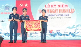 Cụm Trinh sát số 2 kỷ niệm 10 năm thành lập và đón nhận cờ thi đua cấp BTL Cảnh sát biển