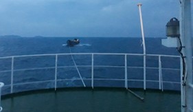Tàu CSB 6003 cứu nạn thành công tàu vận tải trên vùng biển Phú Quốc