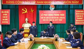 Đoàn cơ sở Bộ Tham mưu phát động phong trào thi đua 