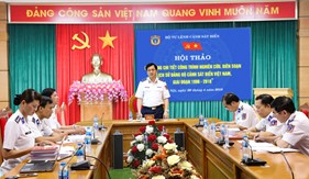 Hội thảo Đề cương chi tiết công trình nghiên cứu, biên soạn  “Lịch sử Đảng bộ Cảnh sát biển, giai đoạn 1998- 2018”