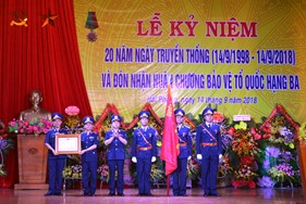 BTL Vùng Cảnh sát biển 1 kỷ niệm 20 năm Ngày Truyền thống và đón nhận Huân chương Bảo vệ Tổ quốc hạng Ba