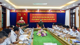 Ủy ban Quốc phòng và An ninh Quốc hội làm việc tại Bộ Tư lệnh Vùng Cảnh sát biển 1