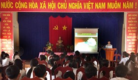 Đoàn Đặc nhiệm PCTP ma túy số 4 tuyên truyền phòng, chống ma túy tại Cà Mau