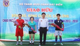 Bộ Tham mưu Cảnh sát biển tổ chức hoạt động thể thao chào mừng Đại hội thi đua quyết thắng