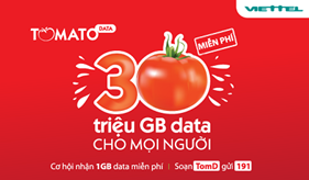 Viettel tặng 30 triệu GB data hướng tới phổ cập Internet di động