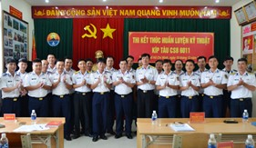 Kết thúc huấn luyện kỹ thuật kíp tàu CSB 6011