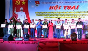 Đoàn thanh niên BTL Vùng Cảnh sát biển 3 tham gia Hội trại truyền thống “Tuổi trẻ giữ nước” năm 2018