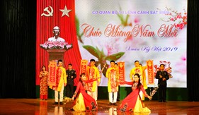 Cơ quan Bộ Tư lệnh Cảnh sát biển tổ chức đón giao thừa Xuân Kỷ Hợi 2019