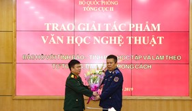 Thiếu tướng Bùi Trung Dũng đạt giải A trong Cuộc vận động sáng tác VHNT “Bác Hồ với tình báo –Tình báo học tập và làm theo tư tưởng, đạo đức, phong cách Hồ Chí Minh”