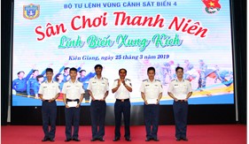 Bộ Tư lệnh Vùng Cảnh sát biển 4 tổ chức các hoạt động Tháng Thanh niên năm 2019