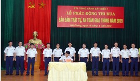 BTL Vùng Cảnh sát biển 1 phát động thi đua “An toàn giao thông cho hành khách và người đi mô tô, xe gắn máy”