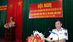 Hiệu quả thực hiện “Bốn tốt, bốn không, bốn chống” tại Bộ Tư lệnh Vùng Cảnh sát biển 3