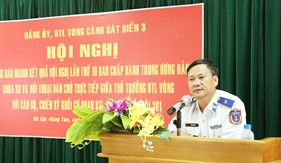 Đảng ủy Vùng Cảnh sát biển 3 thông báo nhanh kết quả Hội nghị lần thứ 10 Ban Chấp hành Trung ương Đảng Khóa XII