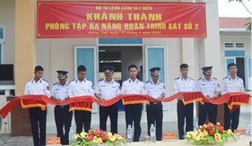 Đoàn Trinh sát số 2 khánh thành phòng tập đa năng