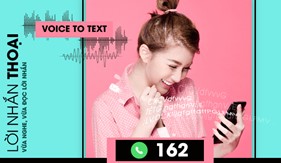 Miễn phí hoàn toàn với Voice to text - Lời nhắn thoại của Viettel