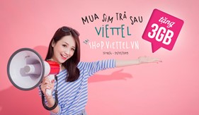 Hòa mạng sim trả sau Viettel, hưởng ưu đãi Data ngập tràn!