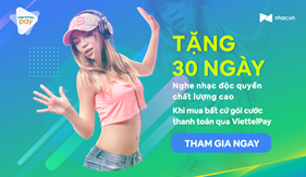 Nhạc cực hay - xuân mê say - tặng ngay 30 ngày nghe nhạc.vn miễn phí