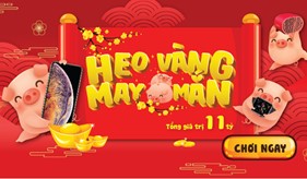 “Tăng tốc đón xuân, Nhận ngàn quà tặng” - cùng Viettel săn heo vàng may mắn trúng iPhone XS Max