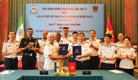 Cảnh sát biển Việt Nam đẩy mạnh hợp tác quốc tế, đáp ứng yêu cầu đấu tranh phòng chống tội phạm, vi phạm trên biển