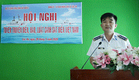 Bộ Tư lệnh Vùng Cảnh sát biển 3 tuyên truyền biển đảo cho hơn 600 cán bộ chủ chốt và nhân dân tỉnh Bà Rịa - Vũng Tàu