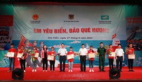 Sôi nổi cuộc thi “Em yêu biển, đảo quê hương” tại Gia Viễn, Ninh Bình