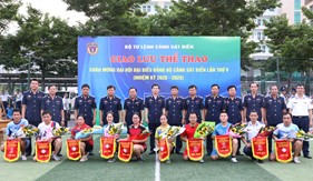 Bế mạc Giao lưu thể thao chào mừng Đại hội Đại biểu Đảng bộ Cảnh sát biển lần thứ V