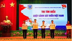 Tuổi trẻ Bộ Tư lệnh Vùng Cảnh sát biển 3 thi tìm hiểu về Luật Cảnh sát biển Việt Nam