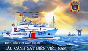 Bộ tem "Tàu Cảnh sát biển Việt Nam": Thông điệp ý nghĩa gắn liền hình ảnh Cảnh sát biển Việt Nam với sự nghiệp bảo vệ chủ quyền biển đảo của Tổ quốc