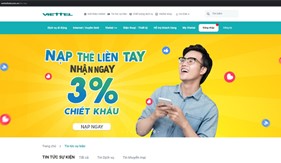 Chính sách vận chuyển trên website viettel.vn (vietteltelecom.vn)