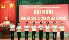 Bộ Tư lệnh Vùng Cảnh sát biển 3 triển khai nhiệm vụ Cảnh sát biển năm 2021